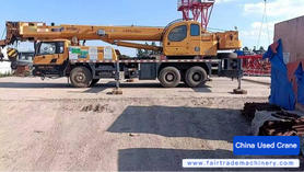 Buy XCMG 25k5 Used Crane / 3 Used XCMG 25k5 Crane 2017 Model / 3